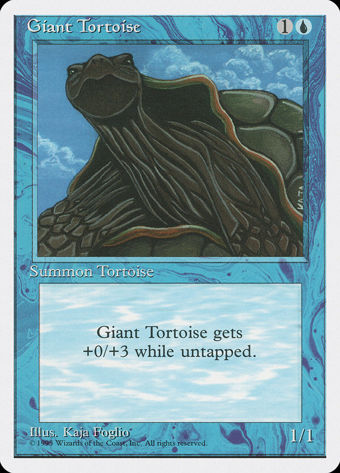 Giant Tortoise [Fourth Edition] | Empire Gaming NC