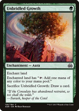 Unbridled Growth [Aether Revolt] | Empire Gaming NC