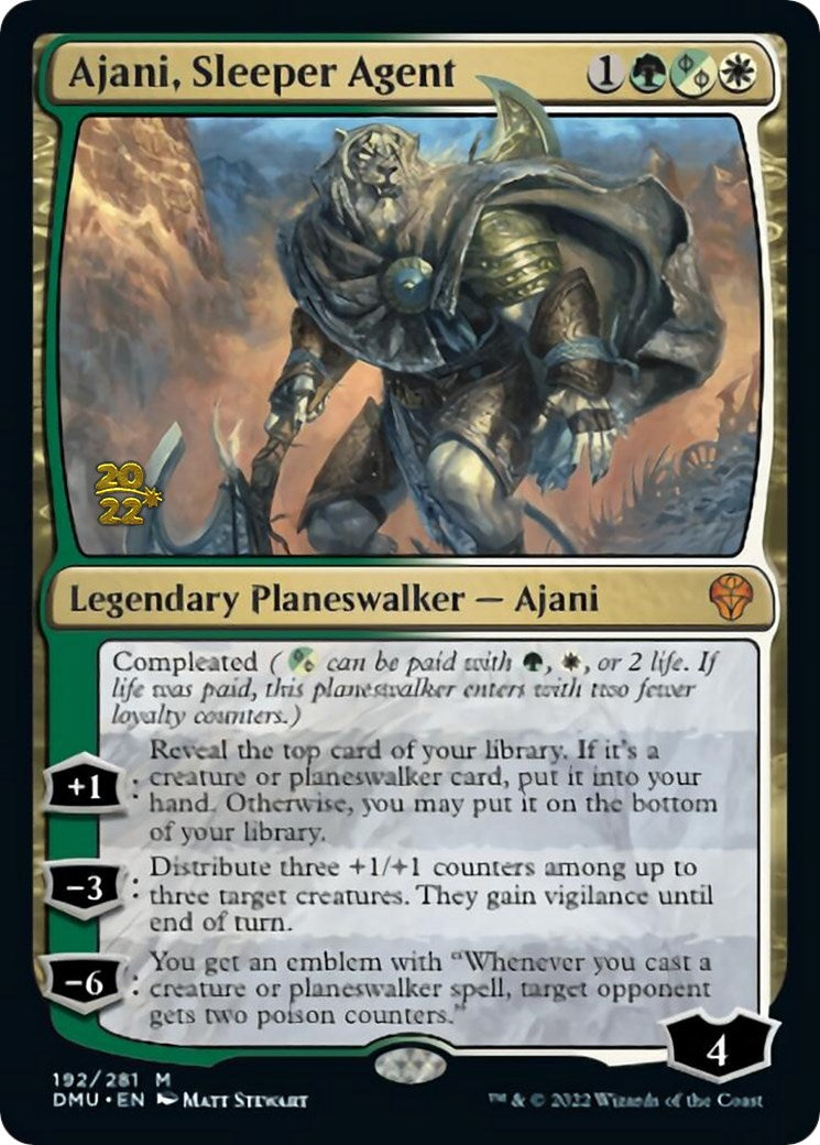 Ajani, Sleeper Agent [Dominaria United Prerelease Promos] | Empire Gaming NC