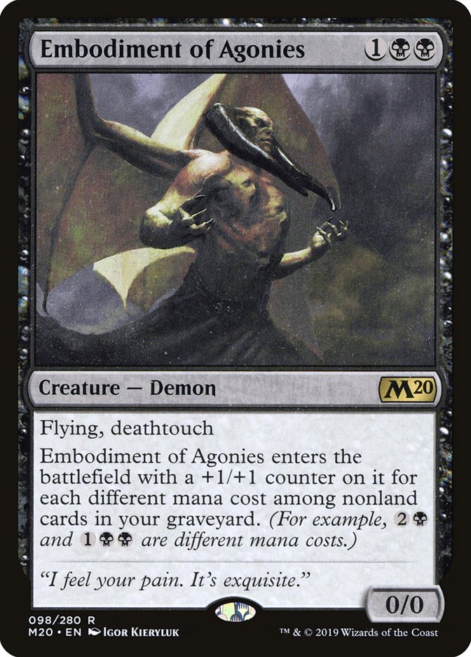 Embodiment of Agonies [Core Set 2020] | Empire Gaming NC