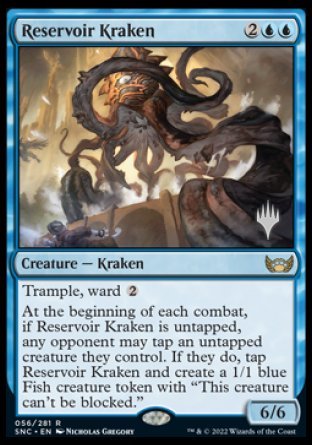 Reservoir Kraken (Promo Pack) [Streets of New Capenna Promos] | Empire Gaming NC