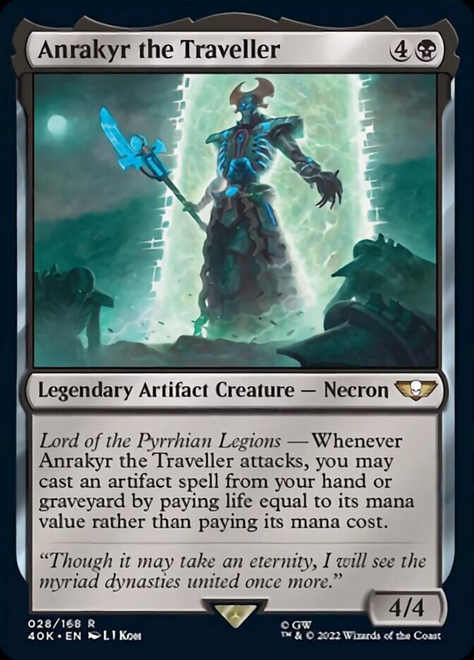 Anrakyr the Traveller (Surge Foil) [Universes Beyond: Warhammer 40,000] | Empire Gaming NC