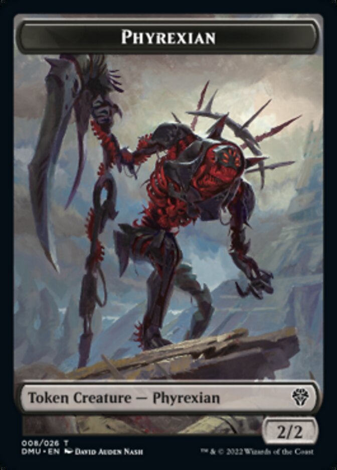 Phyrexian Token [Dominaria United Tokens] | Empire Gaming NC