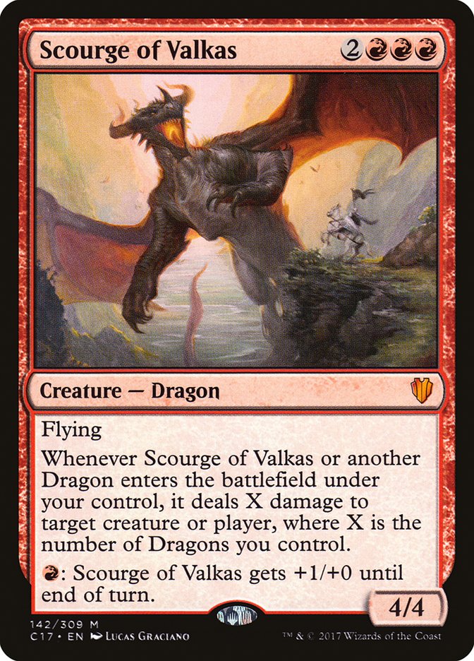 Scourge of Valkas [Commander 2017] | Empire Gaming NC