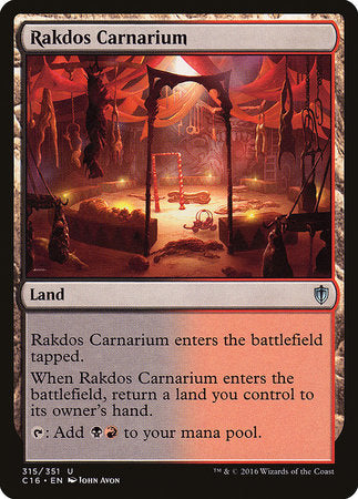 Rakdos Carnarium [Commander 2016] | Empire Gaming NC