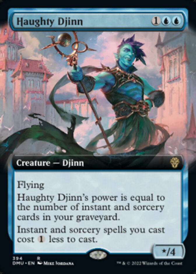 Haughty Djinn (Extended Art) [Dominaria United] | Empire Gaming NC