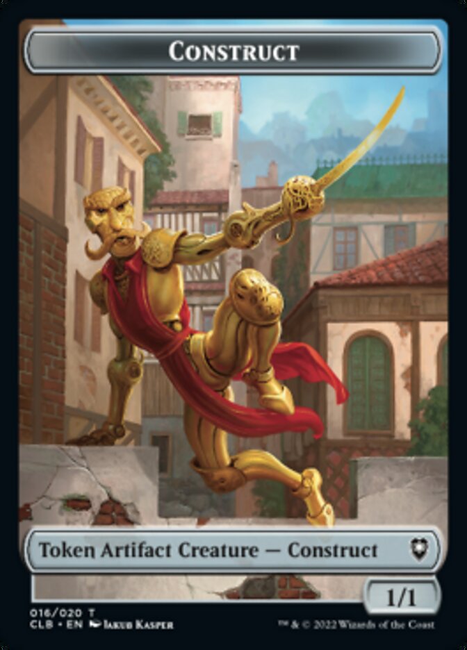 Construct Token [Commander Legends: Battle for Baldur's Gate Tokens] | Empire Gaming NC