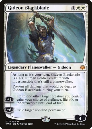 Gideon Blackblade [War of the Spark] | Empire Gaming NC