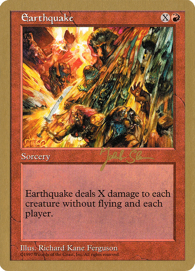 Earthquake (Jakub Slemr) [World Championship Decks 1997] | Empire Gaming NC