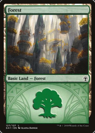 Forest (127) [GRN Guild Kit] | Empire Gaming NC