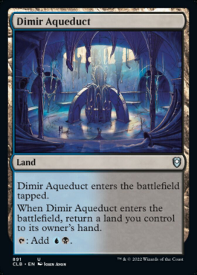 Dimir Aqueduct [Commander Legends: Battle for Baldur's Gate] | Empire Gaming NC