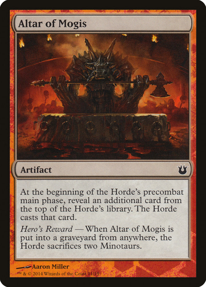 Altar of Mogis [Hero's Path Promos] | Empire Gaming NC