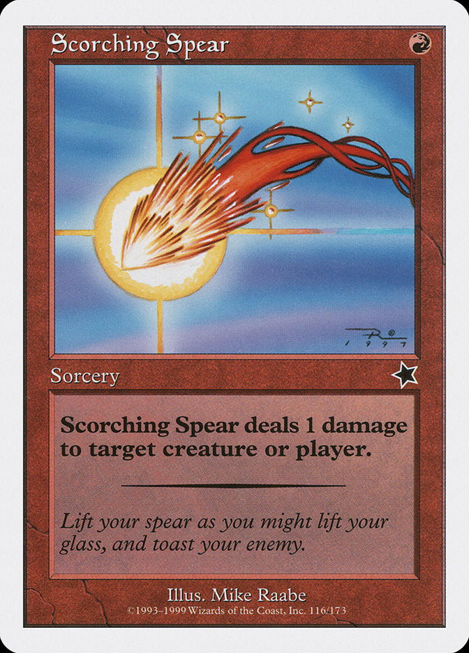 Scorching Spear [Starter 1999] | Empire Gaming NC