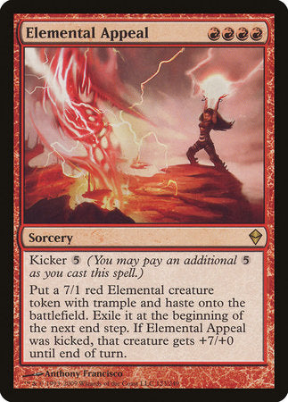 Elemental Appeal [Zendikar] | Empire Gaming NC