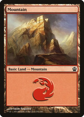 Mountain (244) [Theros] | Empire Gaming NC