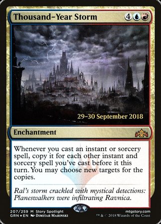 Thousand-Year Storm [Guilds of Ravnica Promos] | Empire Gaming NC