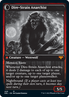 Volatile Arsonist // Dire-Strain Anarchist [Innistrad: Double Feature] | Empire Gaming NC