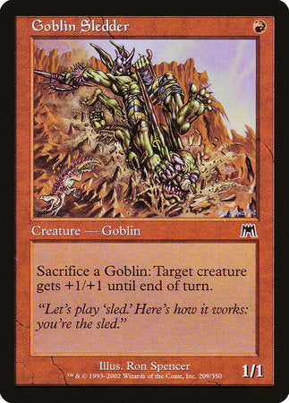 Goblin Sledder [Onslaught] | Empire Gaming NC