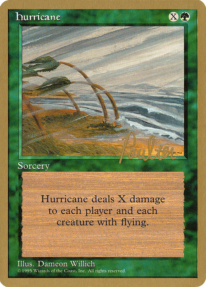 Hurricane (Preston Poulter) [Pro Tour Collector Set] | Empire Gaming NC