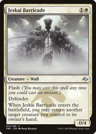 Jeskai Barricade [Fate Reforged] | Empire Gaming NC