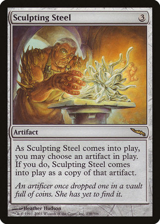 Sculpting Steel [Mirrodin] | Empire Gaming NC