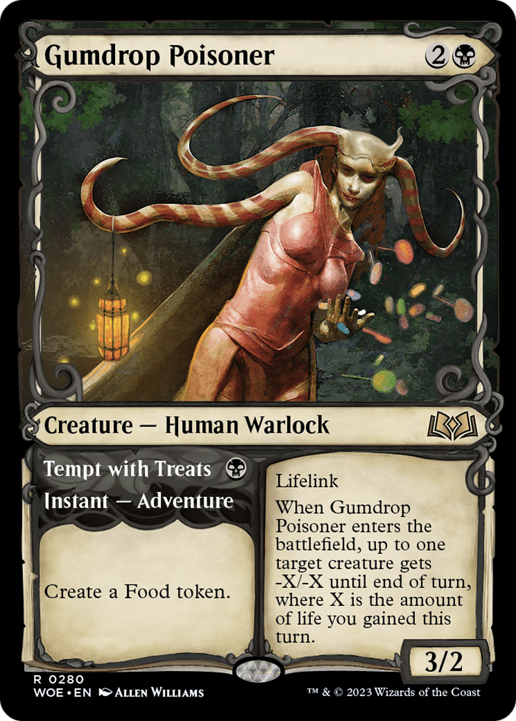 Gumdrop Poisoner // Tempt with Treats (Showcase) [Wilds of Eldraine] | Empire Gaming NC