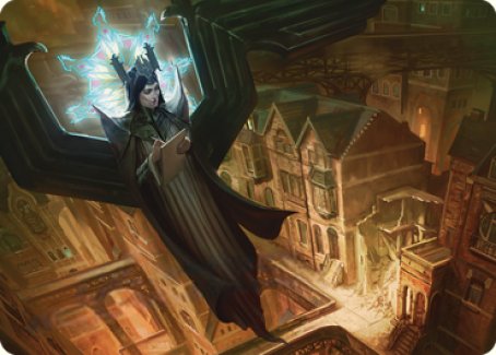 Angelic Sleuth Art Card [Streets of New Capenna Art Series] | Empire Gaming NC