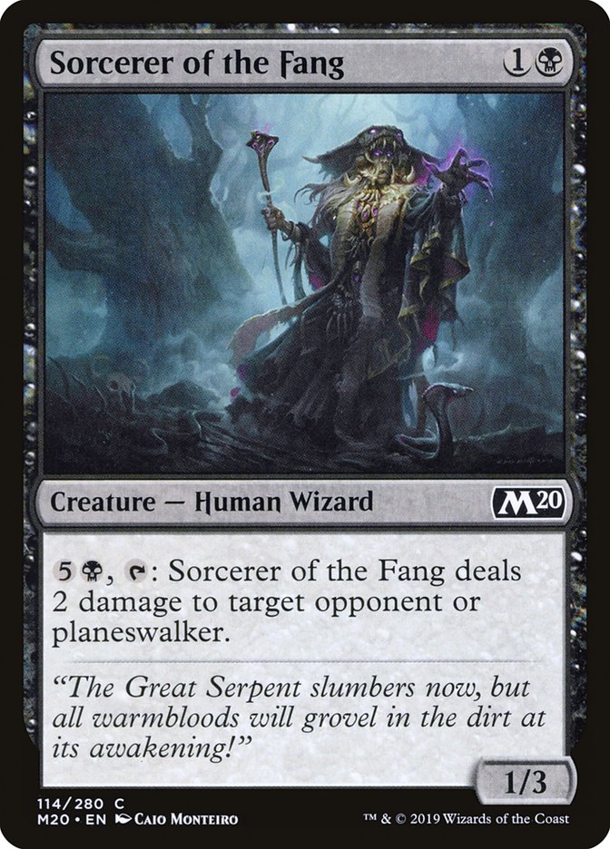 Sorcerer of the Fang [Core Set 2020] | Empire Gaming NC