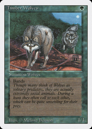 Timber Wolves [Revised Edition] | Empire Gaming NC