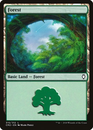 Forest (310) [Commander Anthology Volume II] | Empire Gaming NC