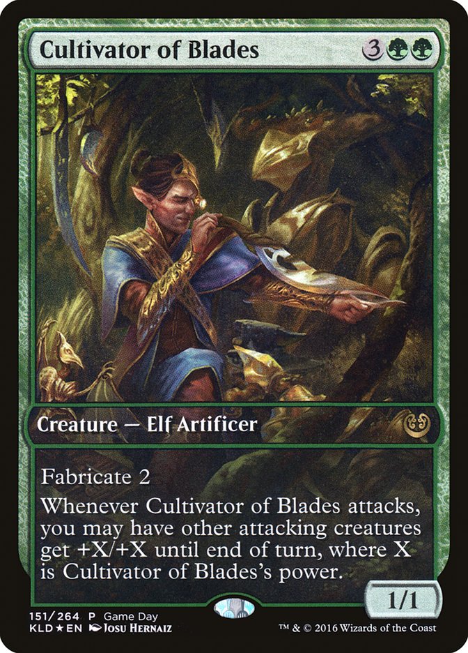 Cultivator of Blades [Kaladesh Promos] | Empire Gaming NC