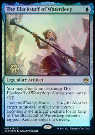 The Blackstaff of Waterdeep [Dungeons & Dragons: Adventures in the Forgotten Realms Prerelease Promos] | Empire Gaming NC