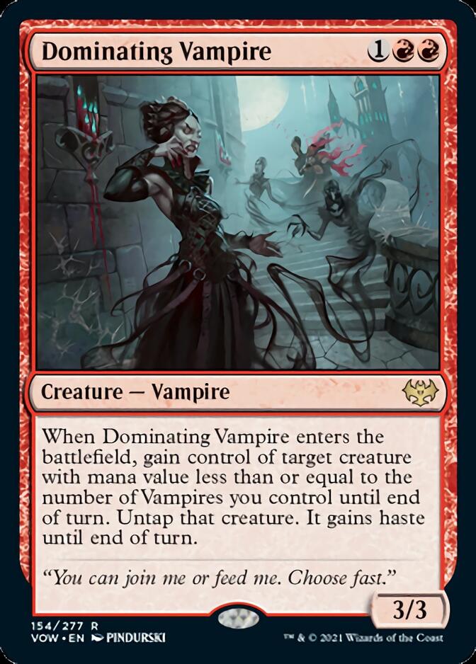 Dominating Vampire [Innistrad: Crimson Vow] | Empire Gaming NC