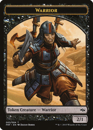 Warrior Token [Fate Reforged Tokens] | Empire Gaming NC