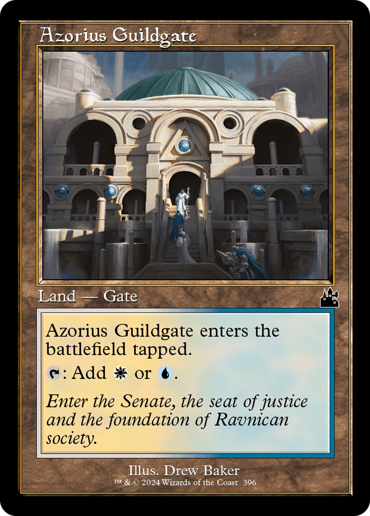 Azorius Guildgate (Retro Frame) [Ravnica Remastered] | Empire Gaming NC