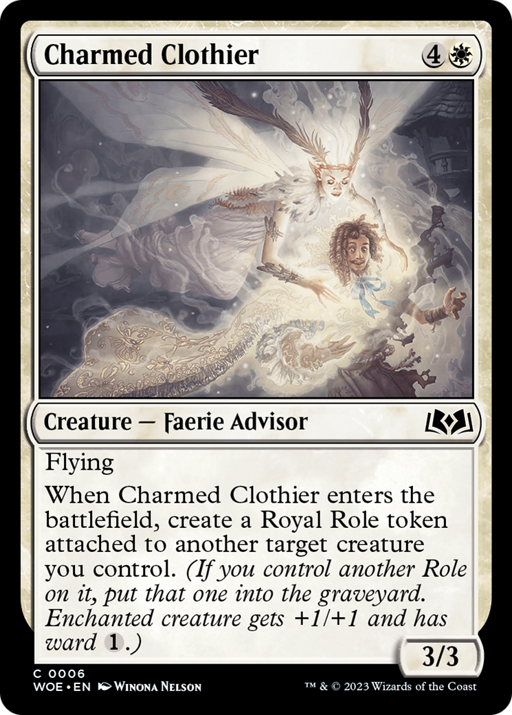 Charmed Clothier [Wilds of Eldraine] | Empire Gaming NC