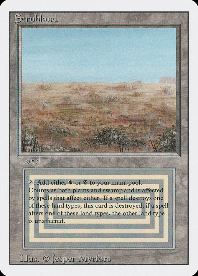 Scrubland [Revised Edition] | Empire Gaming NC