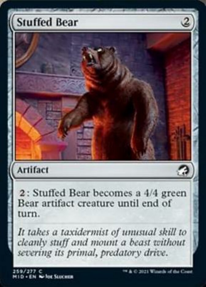 Stuffed Bear [Innistrad: Midnight Hunt] | Empire Gaming NC