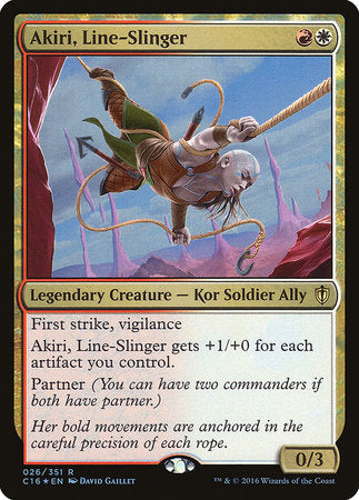 Akiri, Line-Slinger [Commander 2016] | Empire Gaming NC