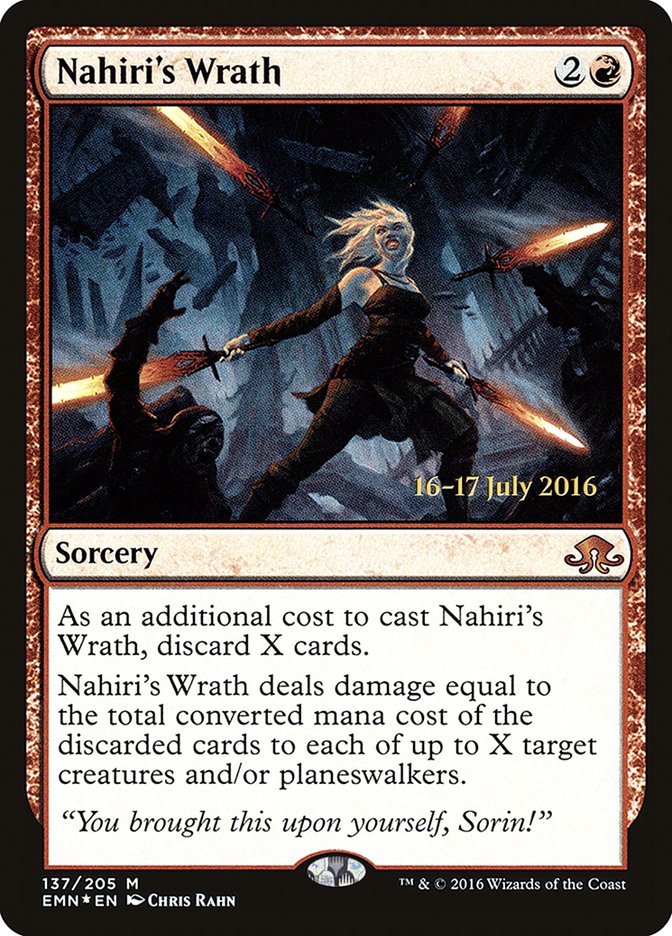 Nahiri's Wrath [Eldritch Moon Promos] | Empire Gaming NC