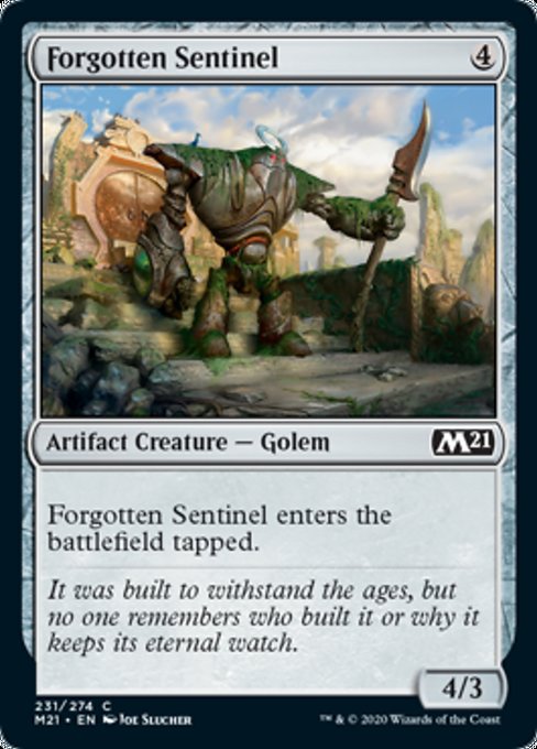 Forgotten Sentinel [Core Set 2021] | Empire Gaming NC