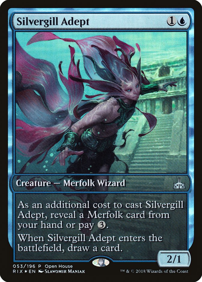 Silvergill Adept [Rivals of Ixalan Promos] | Empire Gaming NC