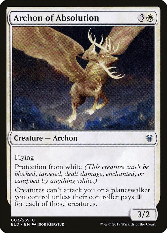 Archon of Absolution [Throne of Eldraine] | Empire Gaming NC