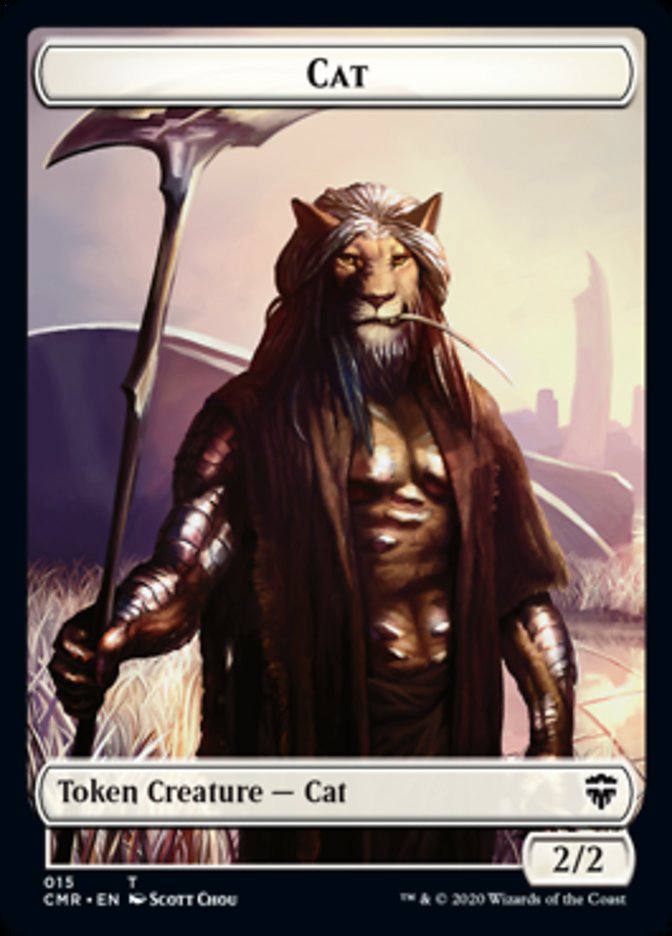 Cat // Soldier Token [Commander Legends Tokens] | Empire Gaming NC