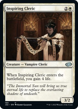 Inspiring Cleric [Jumpstart 2022] | Empire Gaming NC