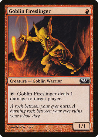 Goblin Fireslinger [Magic 2012] | Empire Gaming NC