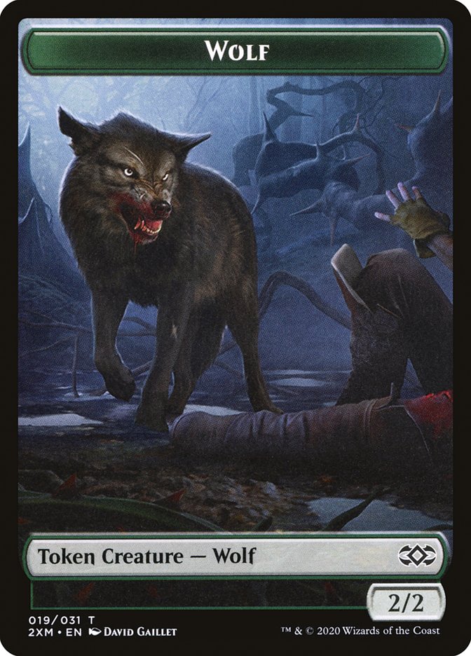 Wolf Token [Double Masters] | Empire Gaming NC