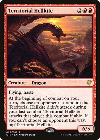 Territorial Hellkite [Commander 2017] | Empire Gaming NC