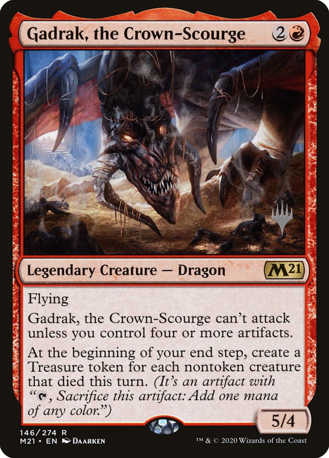 Gadrak, the Crown-Scourge (Promo Pack) [Core Set 2021 Promos] | Empire Gaming NC