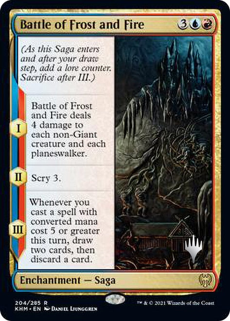 Battle of Frost and Fire [Kaldheim Promo Pack] | Empire Gaming NC